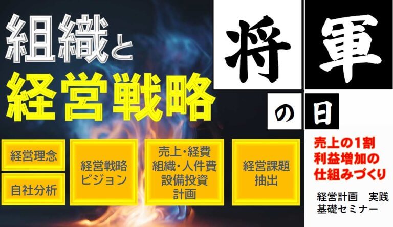 組織と経営戦略　将軍の日